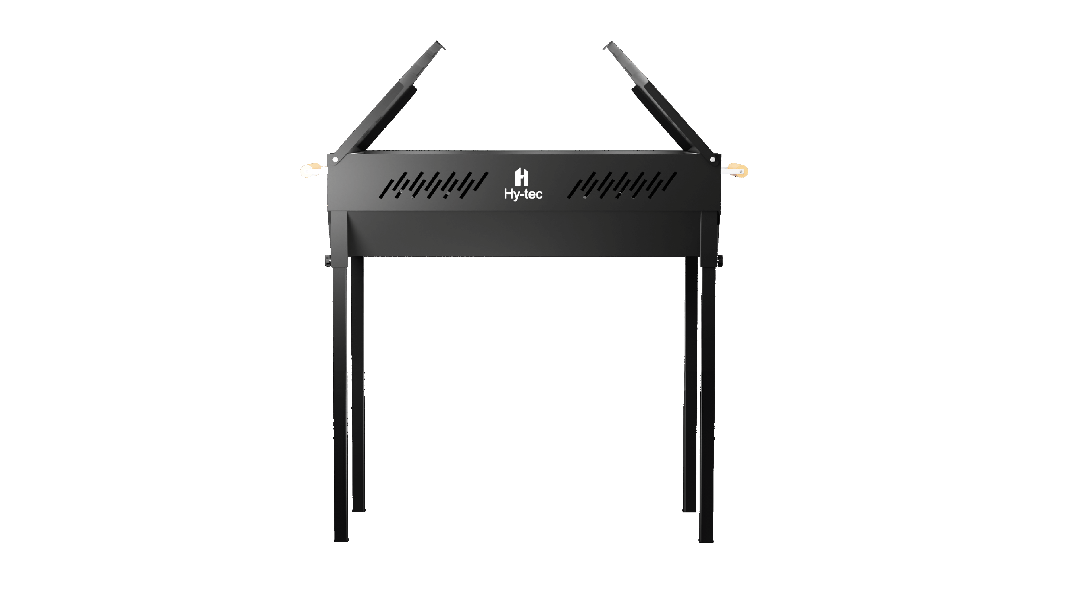 Dual-Cart Charcoal Grill Barbeque